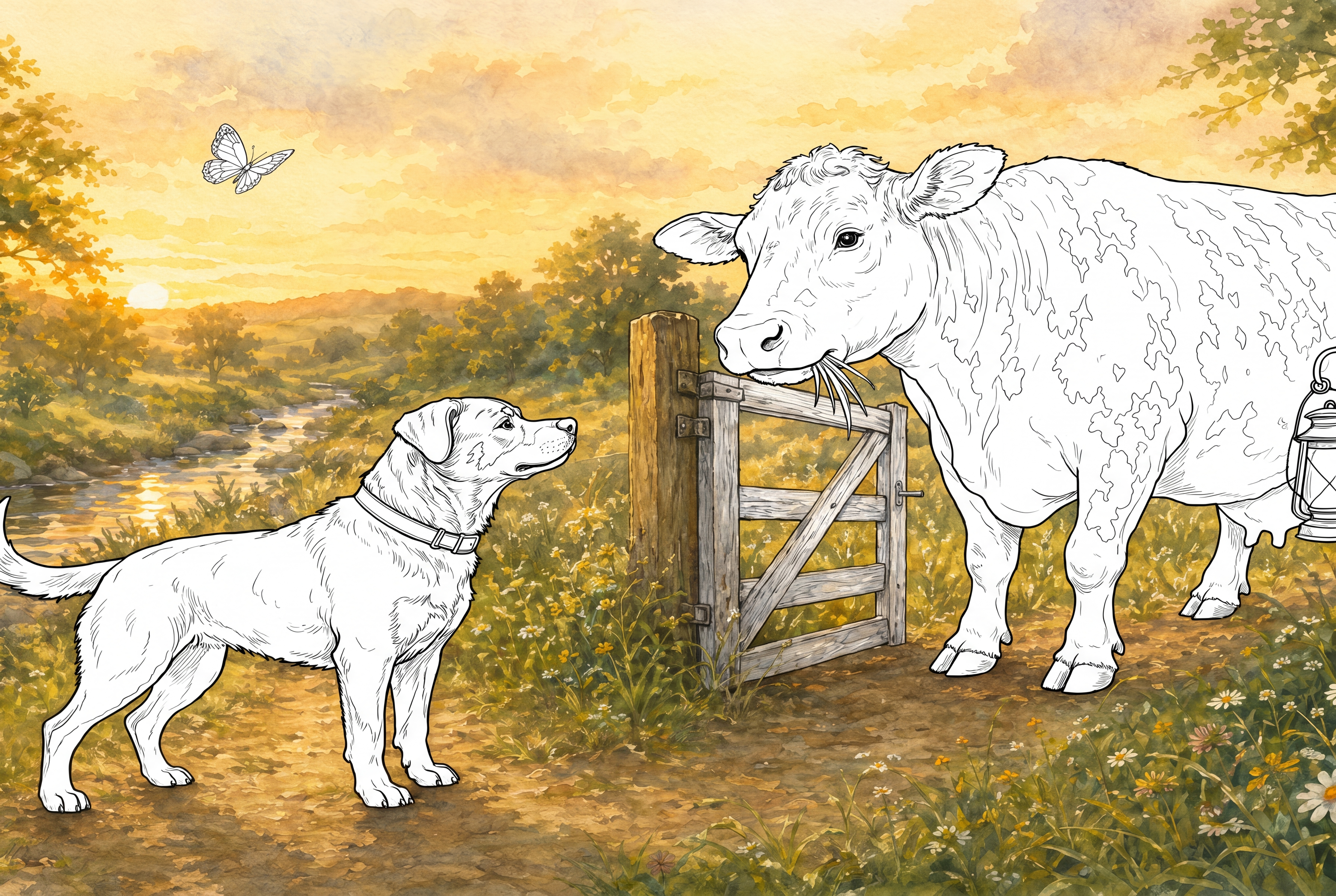 Zoe and Mabel — Full Scene